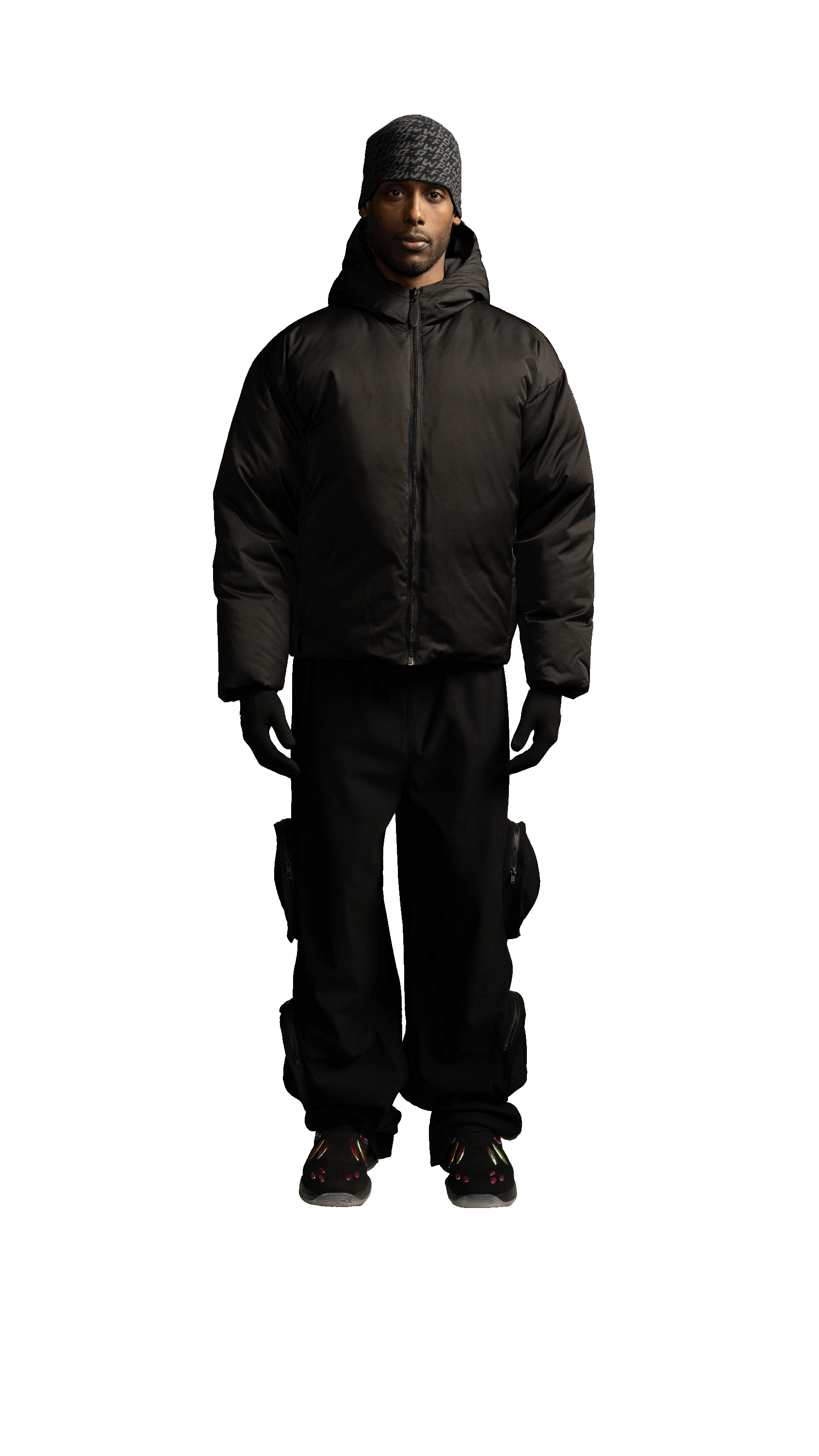 EXO HOODED PUFFER